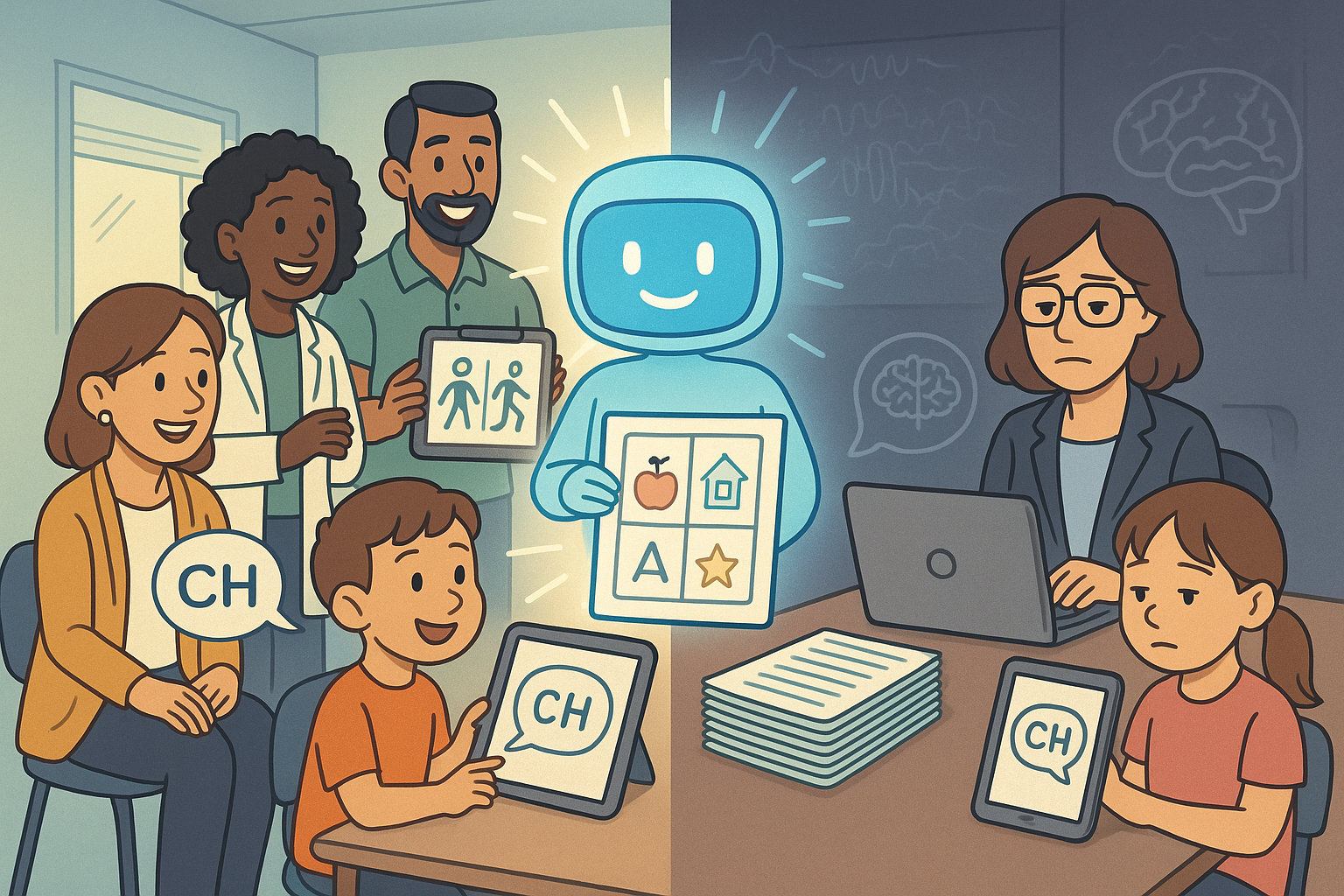 AI in Therapy: Cognitive and Clinical Impacts for Speech, Occupational, Physical, Psychomotor Therapists, and Psychologists