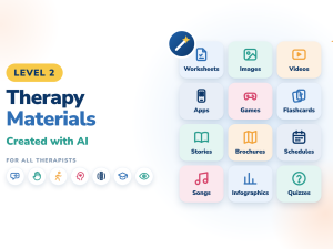 Level 2 – Therapy materials created with AI – cover v3