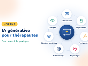 IA générative pour thérapeutes – Niveau 1 – couverture